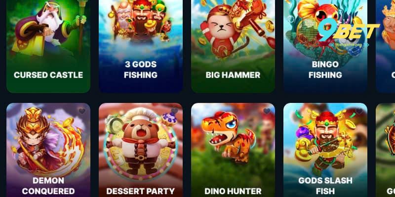 Giới thiệu 9bet 3 Giới thiệu về 9BET với sản phẩm bắn cá đa dạng