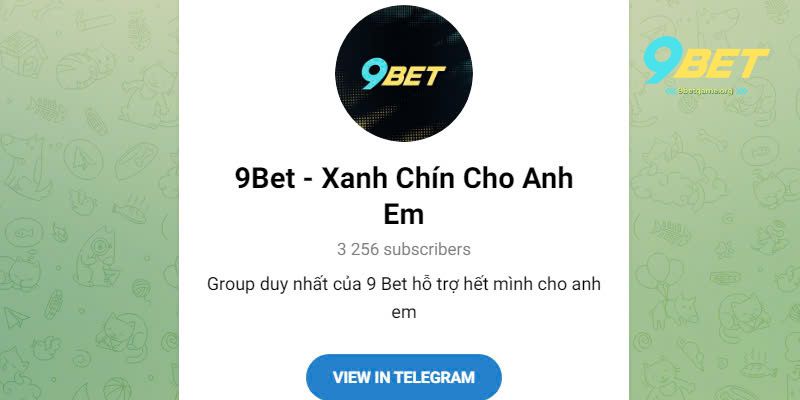 Liên hệ 9bet 3 Liên hệ với 9BET qua Telegram