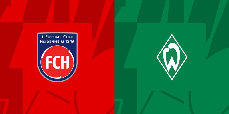 Kèo Bóng Đá Trận Heidenheim vs Werder Bremen 17/5/2025 20h30 1 Heidenheim vs Werder Bremen
